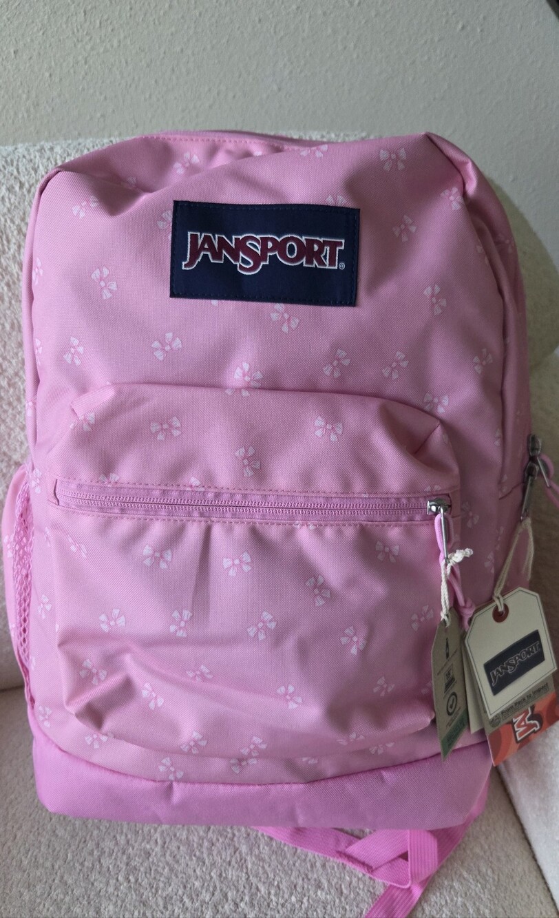 JanSport Cross Town Plus Bow Party  Backpack